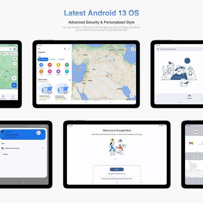 10.4 8Gb 128Gb Android 13 Tablet Dual Sim 4G Global Version