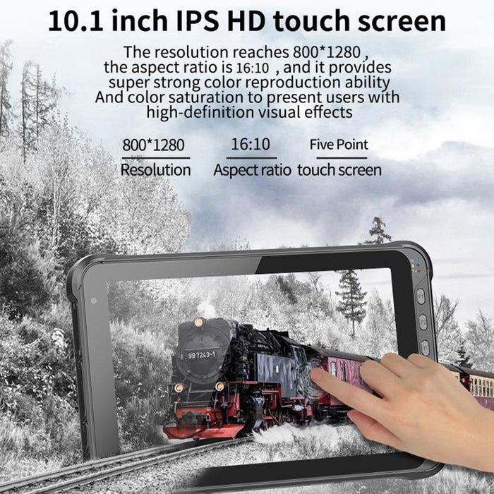 10.1 Rugged Tablet 4Gb 64Gb Ip67 Android 9.0 Nfc/Gps/Wifi/Bt