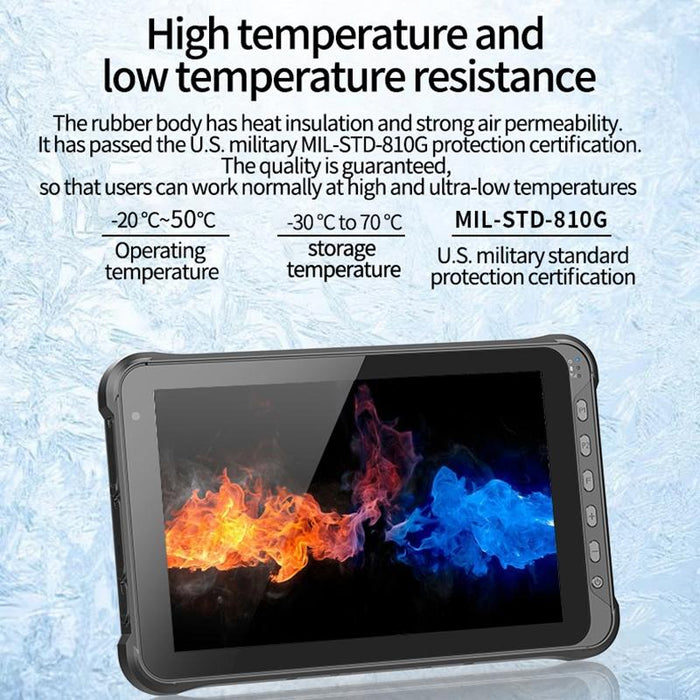 10.1 Rugged Tablet 4Gb 64Gb Ip67 Android 9.0 Nfc/Gps/Wifi/Bt