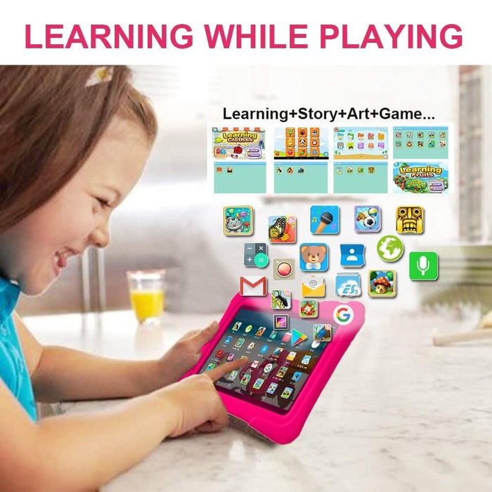 Kids 7.0 Inch 1gb + 32gb Android 10 Allwinner A50 Quad Core