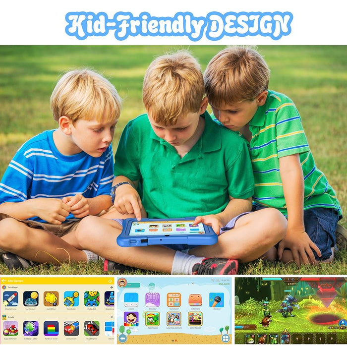 Kids 7.0 Inch 2gb + 32gb Android 11 Allwinner A100 Quad