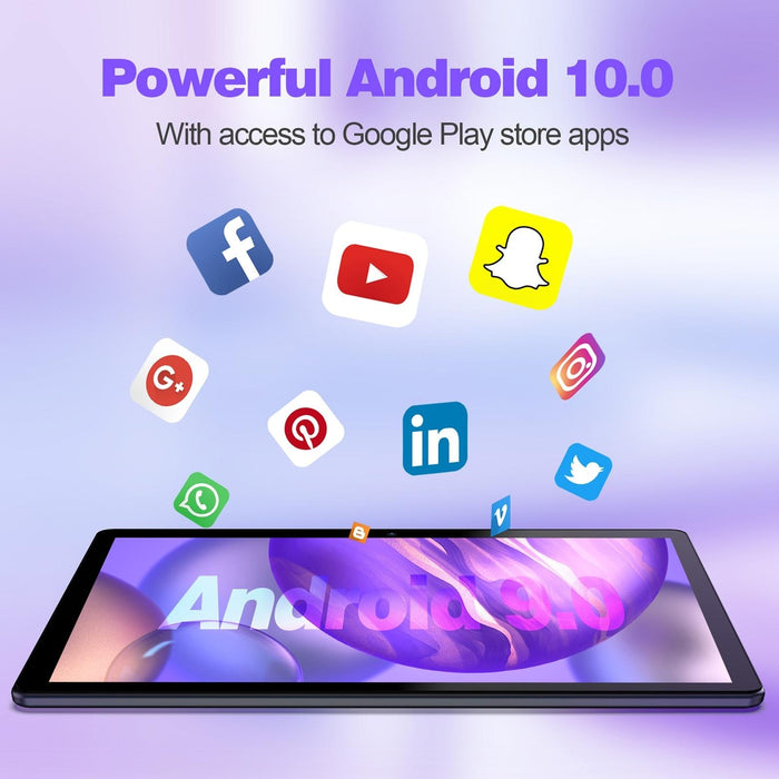 10.1 Wifi Tablet 2Gb 32Gb Android 10 Quad Core Global Version