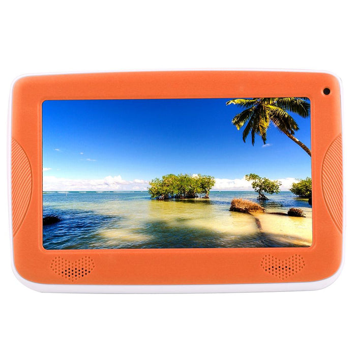 Kids 7.0 Inch 1Gb+16Gb Android 4.4 Allwinner A33 Quad Core With Silicone Case Educational Tablet / Pc