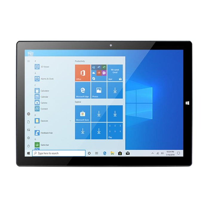 10.1 2 In 1 Tablet Pc 6Gb 64Gb Windows 10 Intel Quad Core Keyboard Stylus Dual Band Wifi Bluetooth