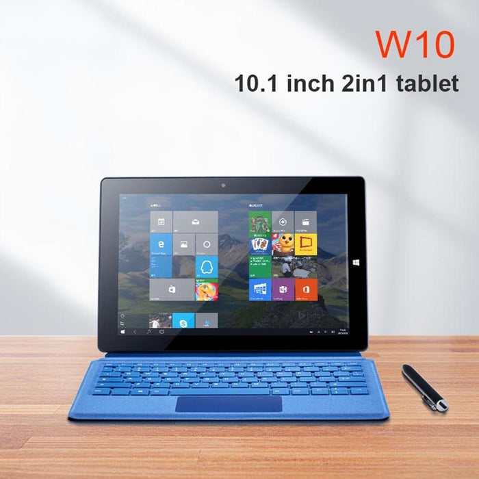 10.1 2 In 1 Tablet Pc 6Gb 64Gb Windows 10 Intel Quad Core Keyboard Stylus Dual Band Wifi Bluetooth