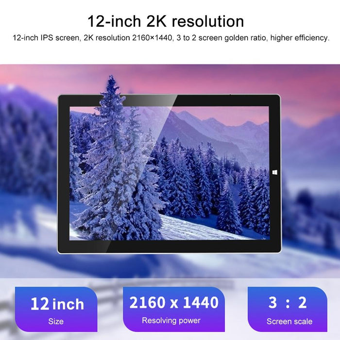 12 Windows 10 Tablet 8Gb 128Gb Intel I7 Dual Core Tf Card Bluetooth Wifi Hdmi