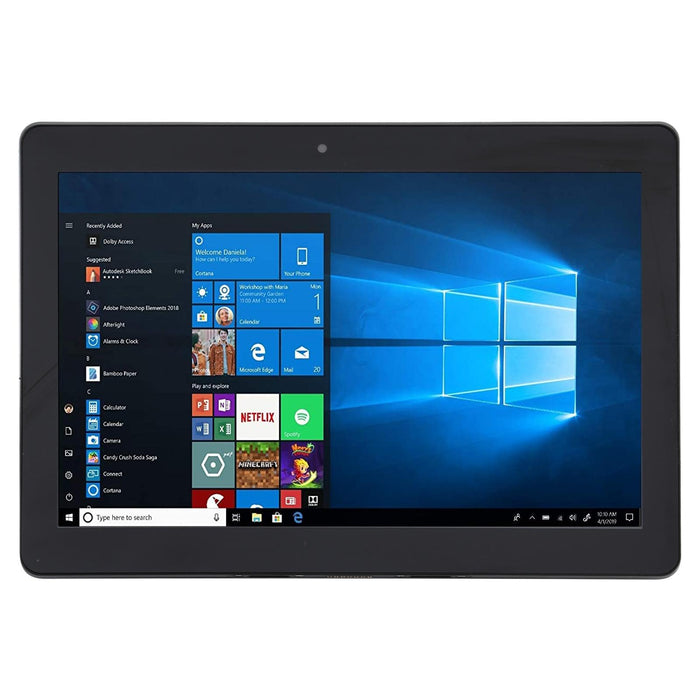 10.1 Tablet Pc 4Gb 128Gb Windows 10 Quad Core Tf/Hdmi/Bluetooth/Wifi