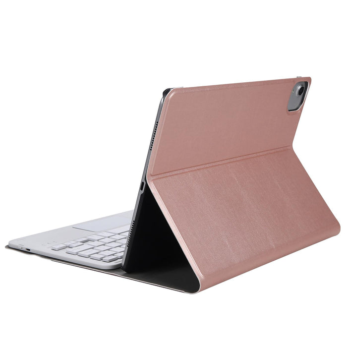 2 In 1 Removable Bluetooth Keyboard & Protective Leather Tablet Case With Touchpad & Holder For Ipad Pro 11 2021 / 2020 / 2018 Ipad Air 2020