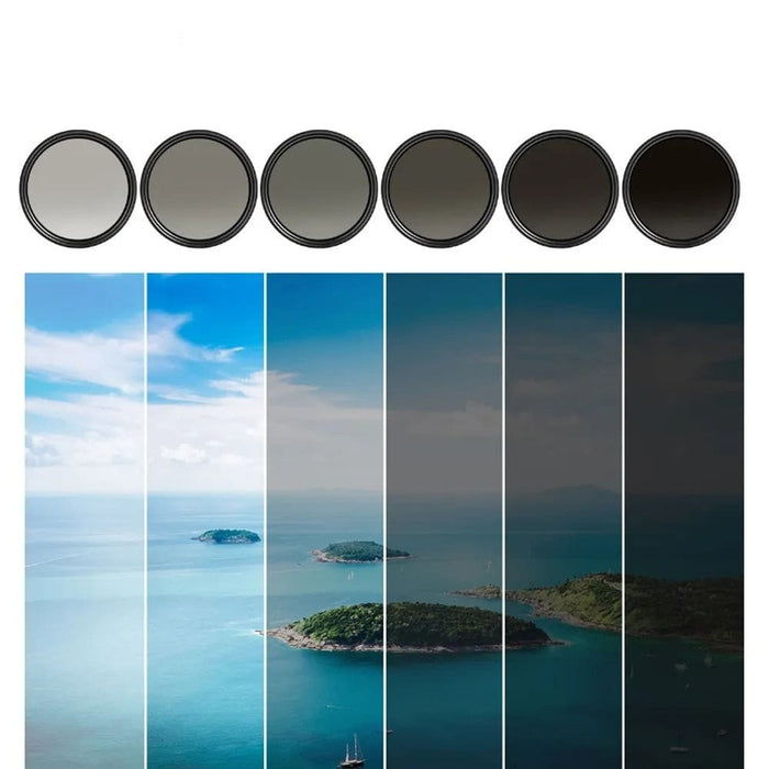 Adjustable ND2-400 Variable Neutral Density Filter 37 40 40.5 43 46 49 52 55 58 62 67 72 77 82 86 95mm nd filter Lens Fader