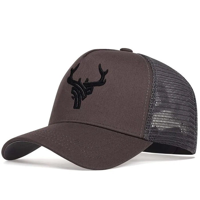 Adjustable Animal Antlers Baseball Cap / Hat For Outdoor Sun Protection