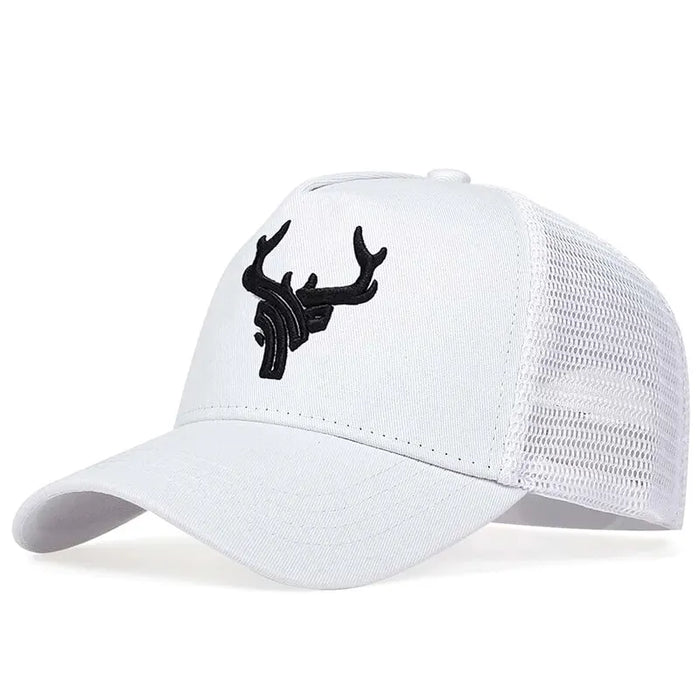 Adjustable Animal Antlers Baseball Cap / Hat For Outdoor Sun Protection