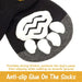 Adjustable Anti-slip Soft Paw Pattern Non-slip Protector