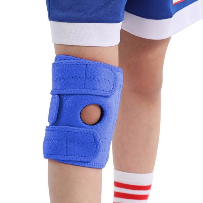 Adjustable Knee Brace with Silicone Pads for Cycling Basketball Football