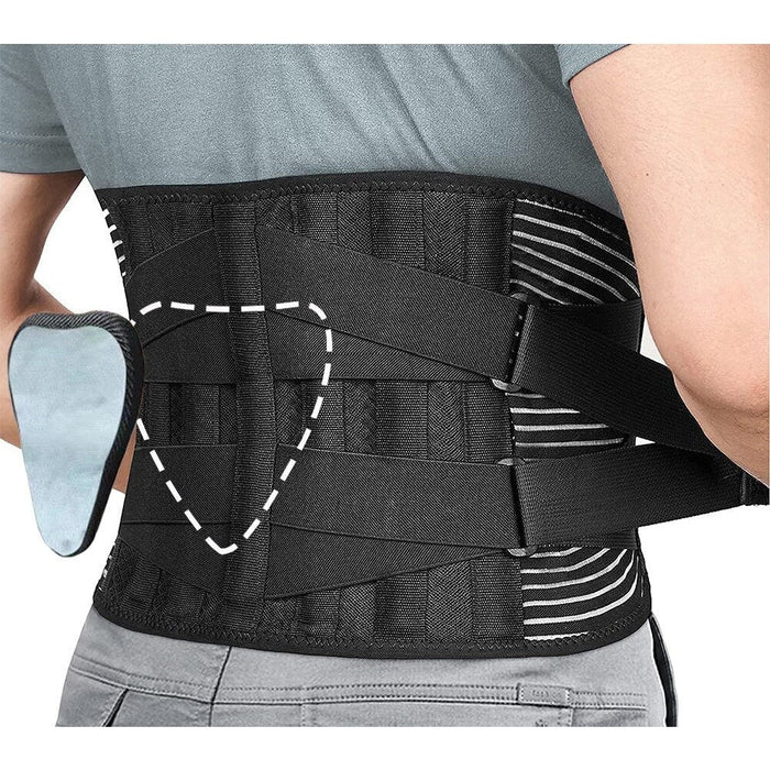 Adjustable Lightweight Breathable Lower Back Brace Belt Pain Relief