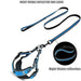 Adjustable Reflective Breathable Soft Air Pet Harness Leash