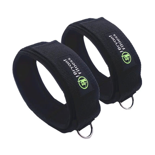 Adjustable D-ring Ankle & Thigh Straps For Gym Cable Machine