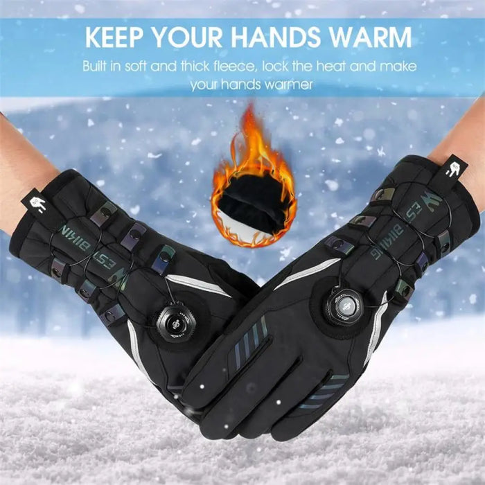 Adjustable Self-locking Cycling Gloves