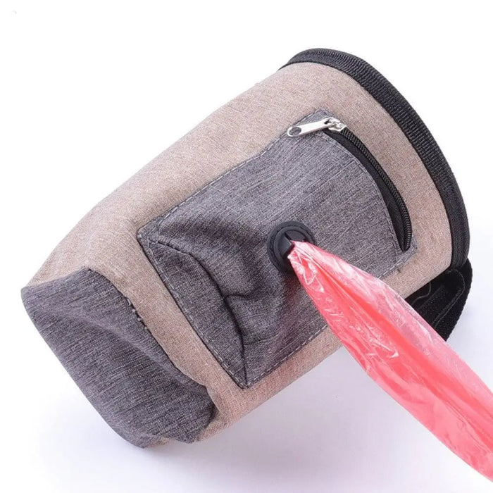 Adjustable Waist Belt Built-in Poop Training Treat Pouch