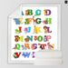 Alphabet Sherpa Fleece Blanket Letters Russian Throw For