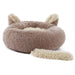 Anti Anxiety Fluffy Washable Calming Round Donut Pet Bed