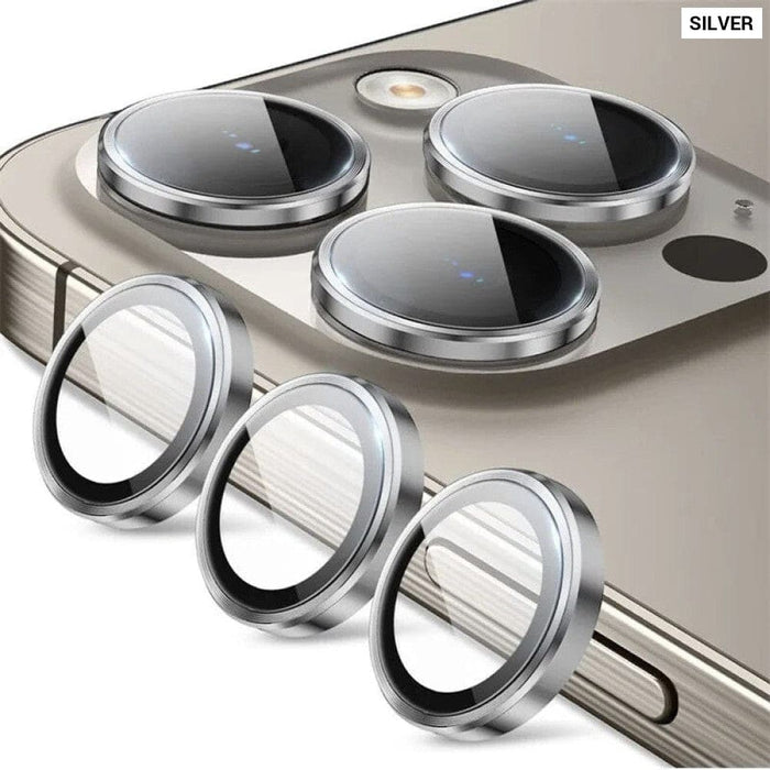 Anti-Scratch Ultra-Thin 9H Tempered Glass Camera Lens Protector For iPhone 15 Pro