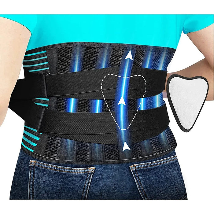 Anti-skid Breathable Waist Compression Support Belt For Men Women