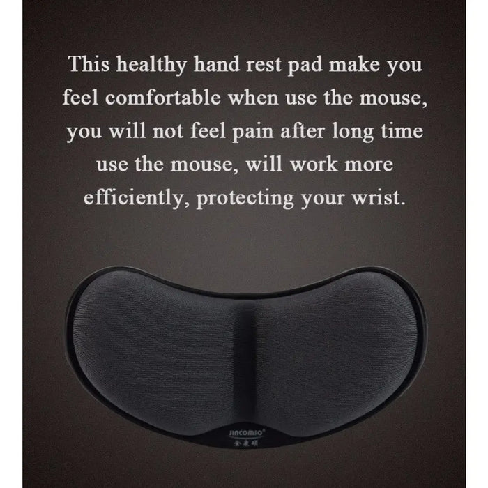 Anti-skid Memory Foam Ergonomic Mousepad Support Wrist Rest