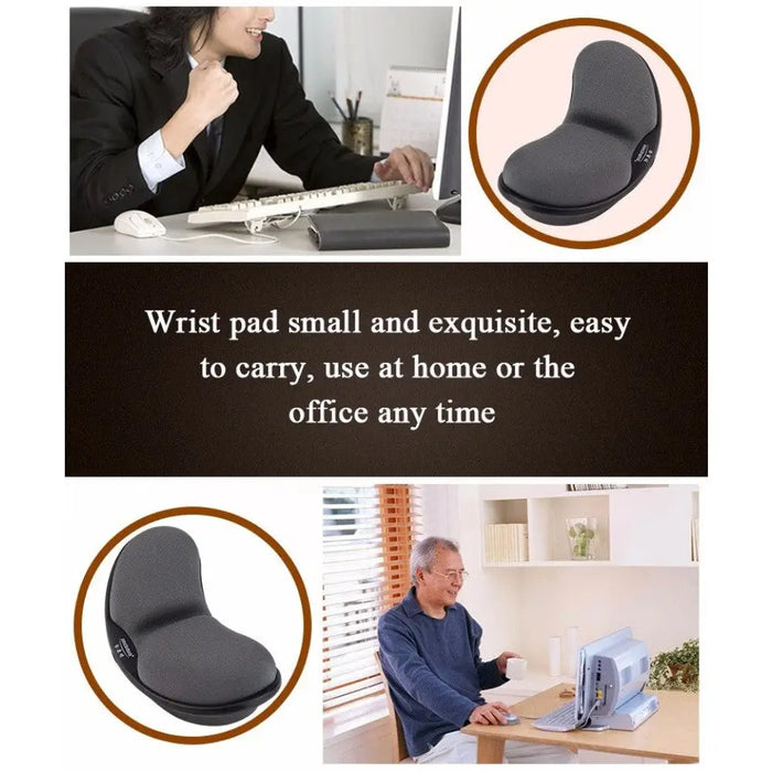 Anti-skid Memory Foam Ergonomic Mousepad Support Wrist Rest