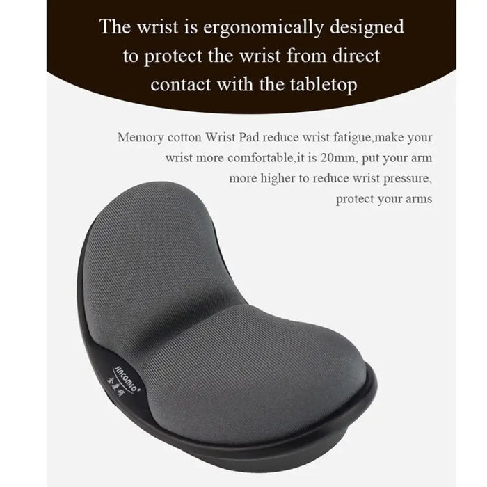 Anti-skid Memory Foam Ergonomic Mousepad Support Wrist Rest