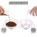 Anti-skid Removable 15° Tilted Raised Food Water Cat Bowl