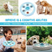 Anti-slip Non-toxic Slow Feeders Food Dispensing Dog Puzzle