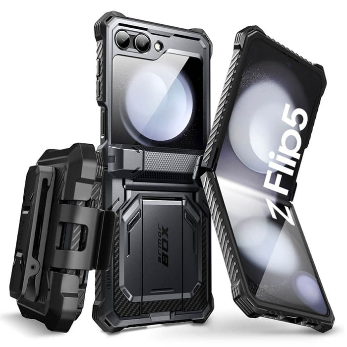 Armorbox Full-Body Rugged Holster Case with Built-in Screen Protector For Samsung Galaxy Z Flip 5