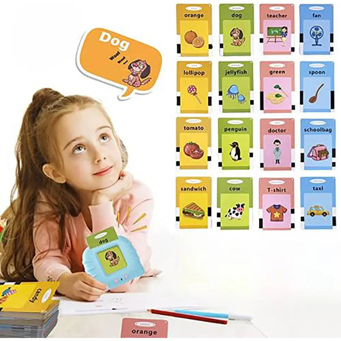 Vibe Geeks Audible Flash Cards Machine Learning Toy - Usb