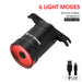 Auto Brake Sensing Waterproof Led Smart Bicycle Light