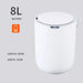 8l Automatic Electric Household Round Smart Trash