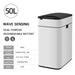 Automatic Smart Large Capacity Induction Trash Can With Lid