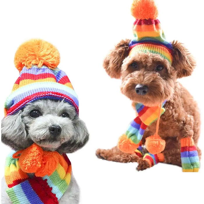 Autumn Winter Warm Durable Hand-woven Christmas Cosy Dog