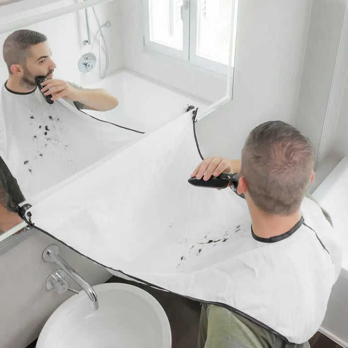 Beard-trimming Bib With Suction Cups Bibdy Innovagoods