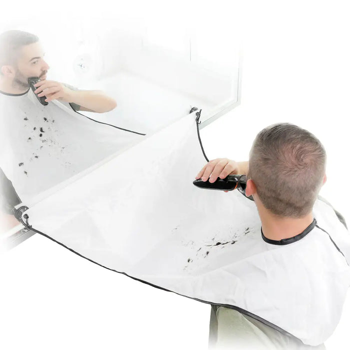 Beard-trimming Bib With Suction Cups Bibdy Innovagoods