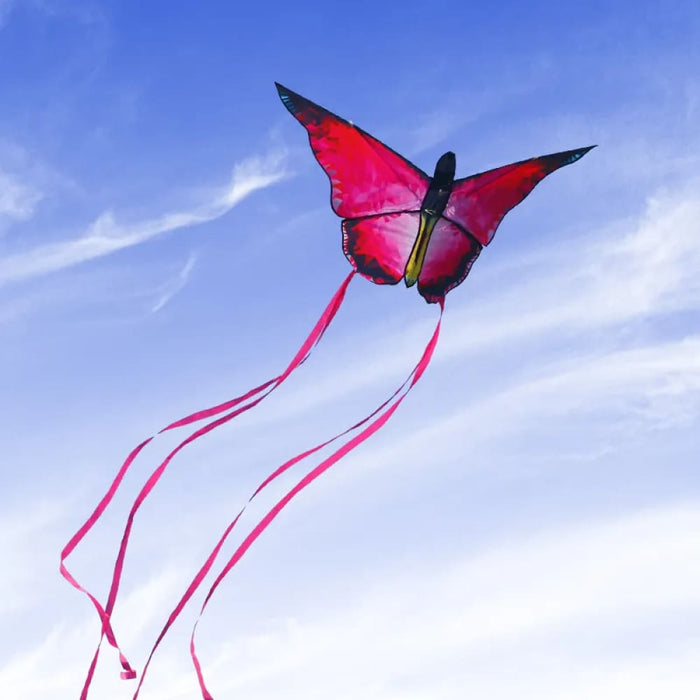 Beautiful Butterfly Kites Red Crystal With 100m Kite String