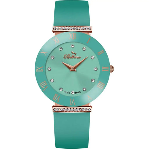 Bellevue E.110 Ladies Quartz Watch Green 26mm