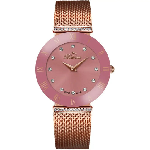 Bellevue F.116 Ladies Quartz Watch Pink 26mm