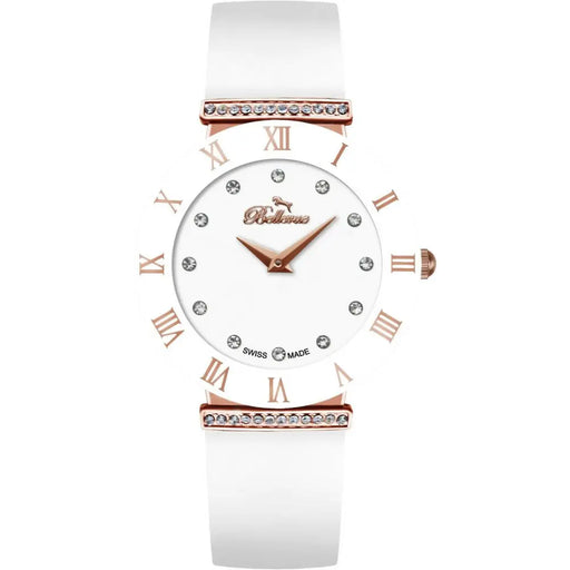 Bellevue E.119 Ladies Quartz Watch White 33mm