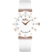 Bellevue E.120 Ladies Quartz Watch White 26mm