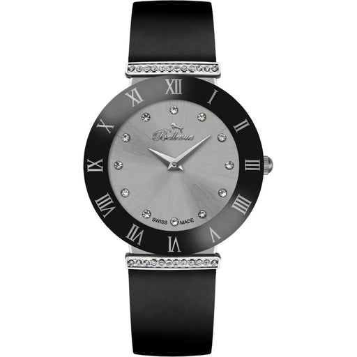 Bellevue E.128 Ladies Quartz Watch Silver 26mm