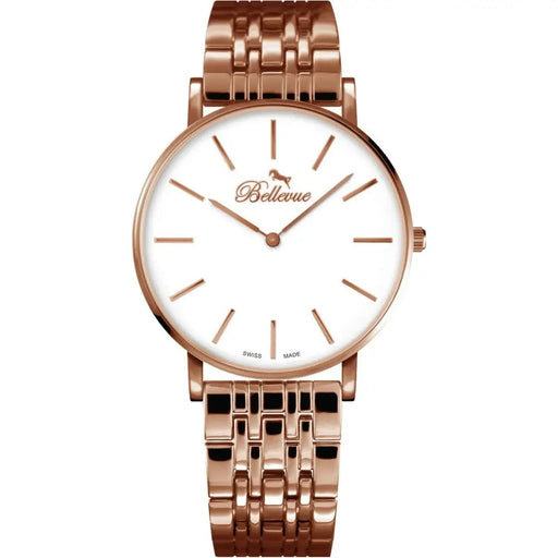 Bellevue D.32 Ladies Quartz Watch White 40mm