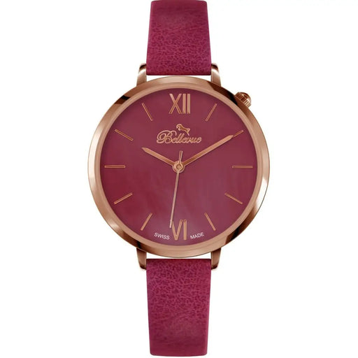 Bellevue B.50 Ladies Quartz Watch Pink 35mm