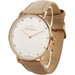 Bellevue B.53 Ladies Quartz Watch White 40mm