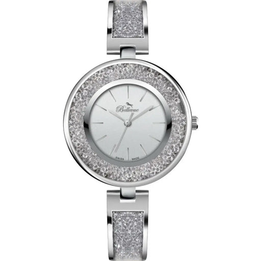 Bellevue E.67 Ladies Quartz Watch Silver 33mm