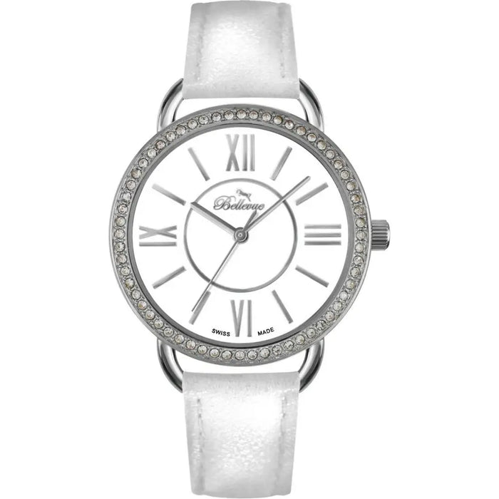 Bellevue A.69 Ladies Quartz Watch White 38mm